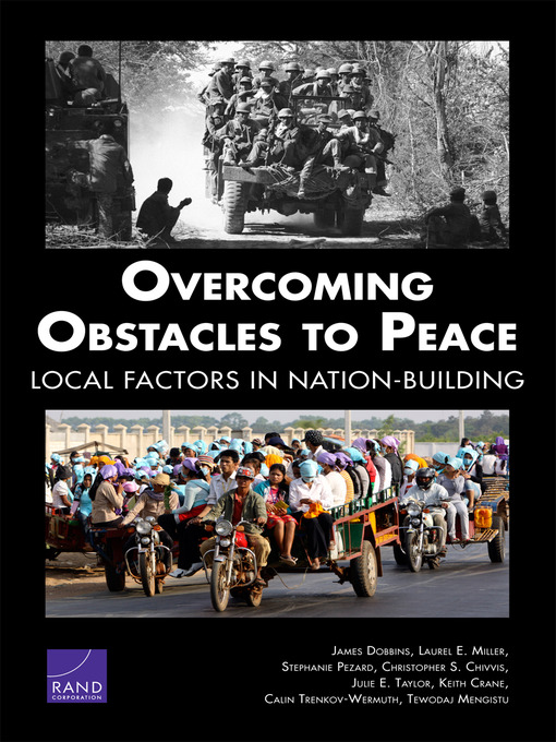 Title details for Overcoming Obstacles to Peace by James Dobbins - Wait list